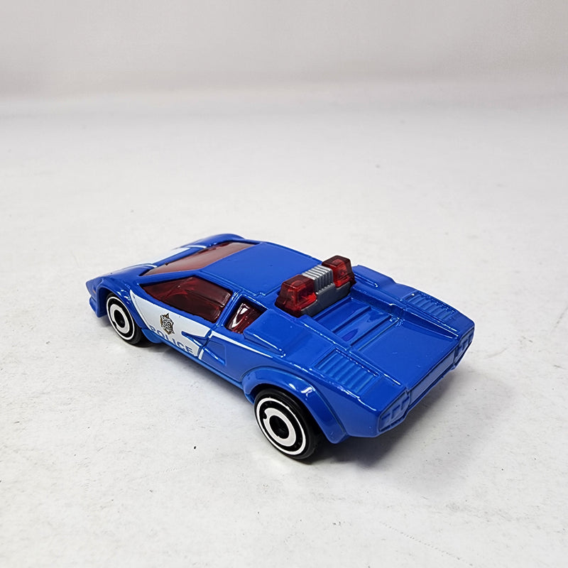 Lamborghini Countach Police Car * Hot Wheels Loose 1:64 scale Diecast