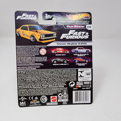 Nissan Skyline C210 * Hot Wheels Fast & Furious * Fast Rewind