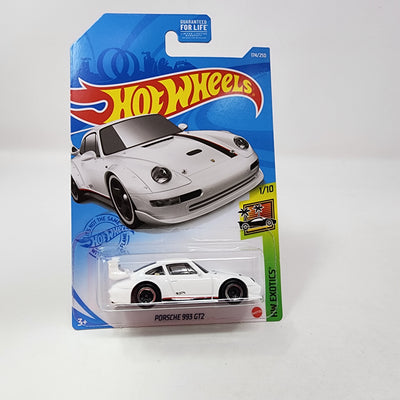 Porsche 993 GT2 #174 * White * 2021 Hot Wheels