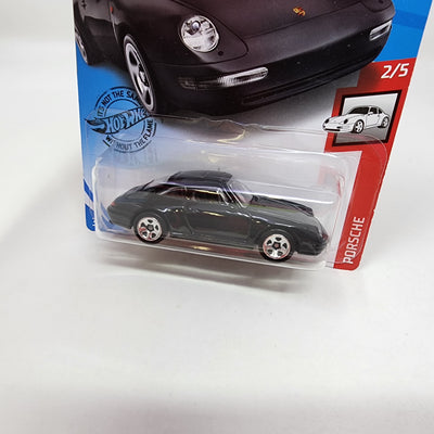 '96 Porsche Carrera #72 * Black * 2017 Hot Wheels