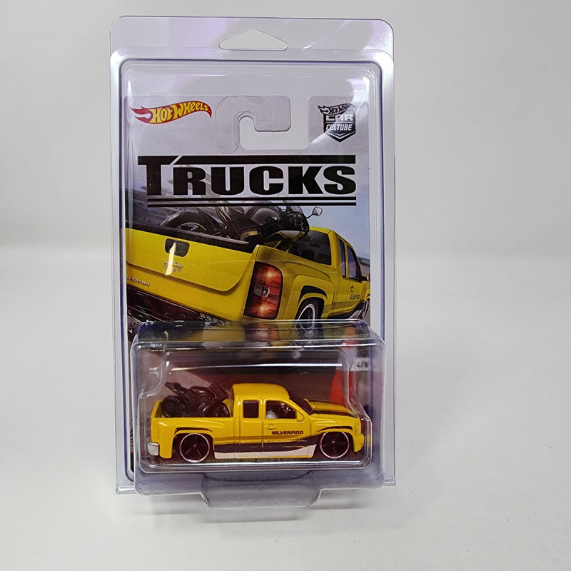 Chevy Silverado * Yellow * Hot Wheels Car Culture TRUCKS Series