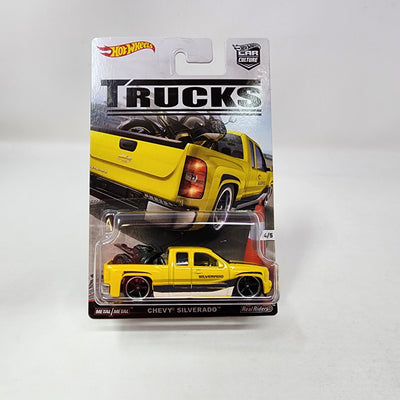 Chevy Silverado * Yellow * Hot Wheels Car Culture TRUCKS Series