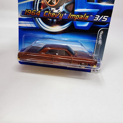 1964 Chevy Impala #93 * FTE Rims * 2005  Hot Wheels