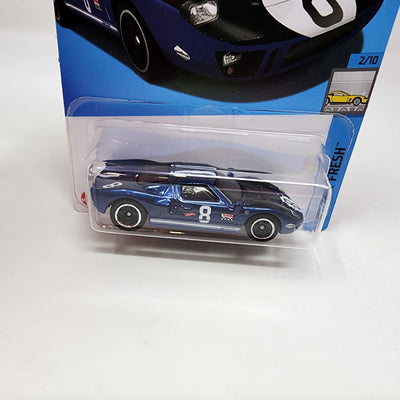 Ford GT-40 #12 * Blue  * 2024 Hot Wheels Basic w/ Factory Holo (