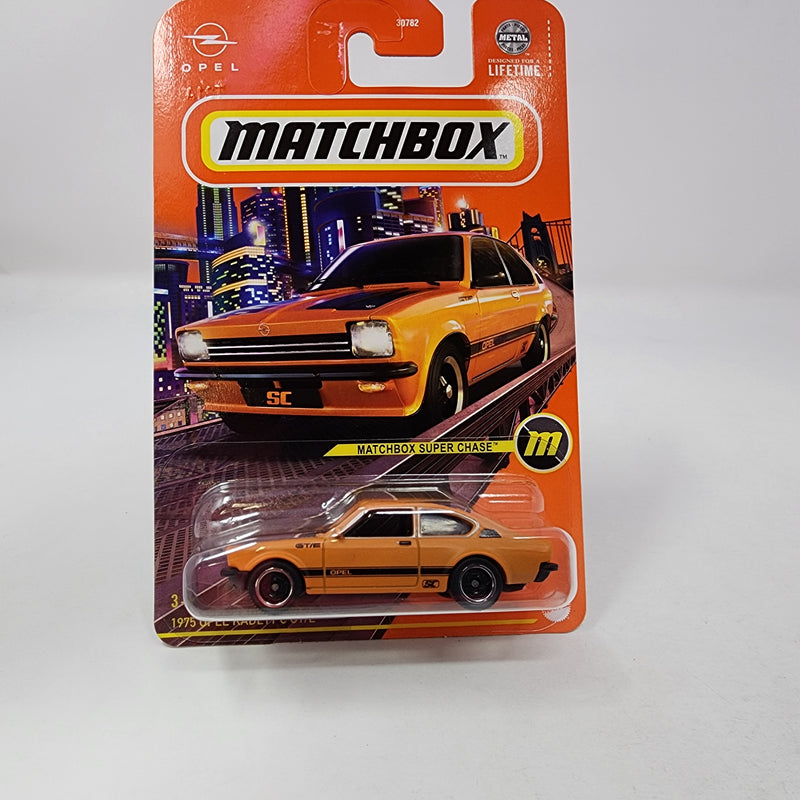 1975 Opel Kadett C GT/E * Super Chase * 2024 Matchbox Basic