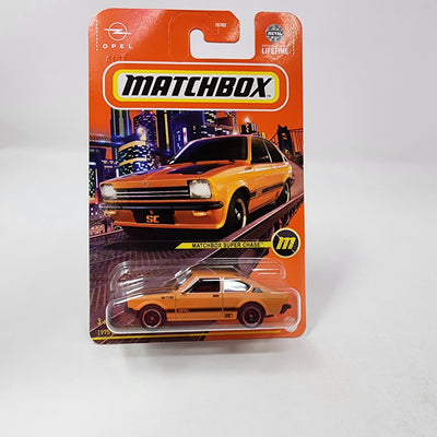 1975 Opel Kadett C GT/E * Super Chase * 2024 Matchbox Basic