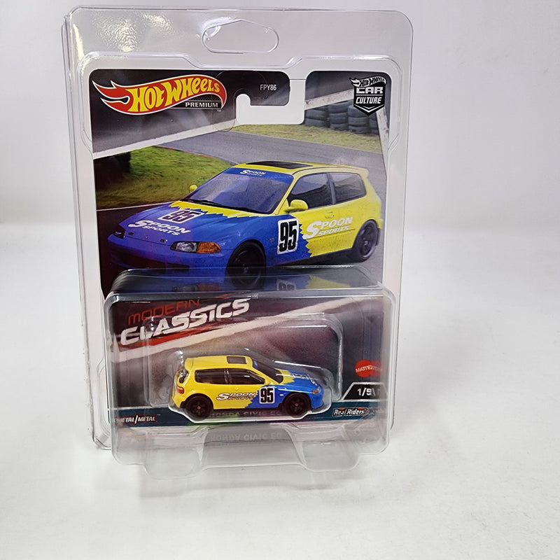 Honda Civic EG Spoon * Hot Wheels Car Culture Modern Classics