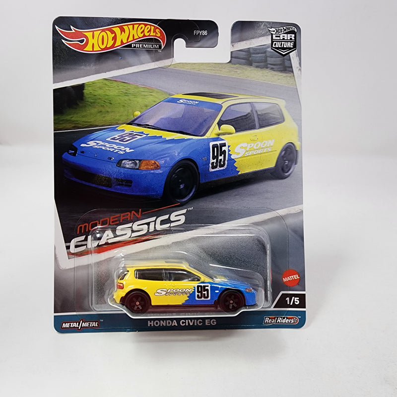 Honda Civic EG Spoon * Hot Wheels Car Culture Modern Classics