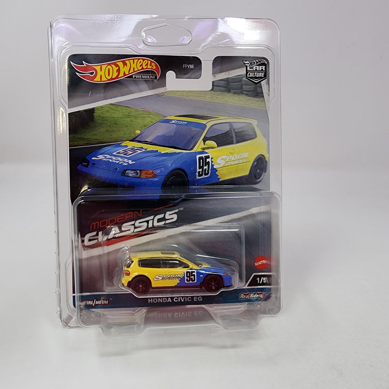 Honda Civic EG Spoon * Hot Wheels Car Culture Modern Classics