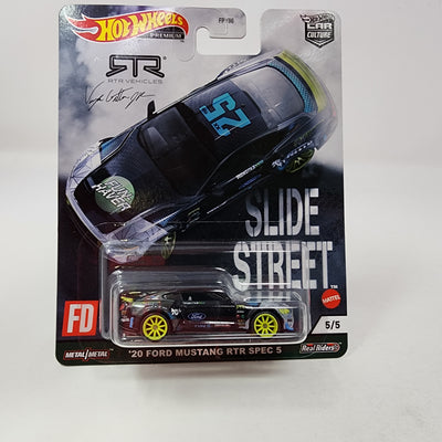 '20 Ford Mustang RTR SPEC 5 * Hot Wheels Car Culture Slide Street