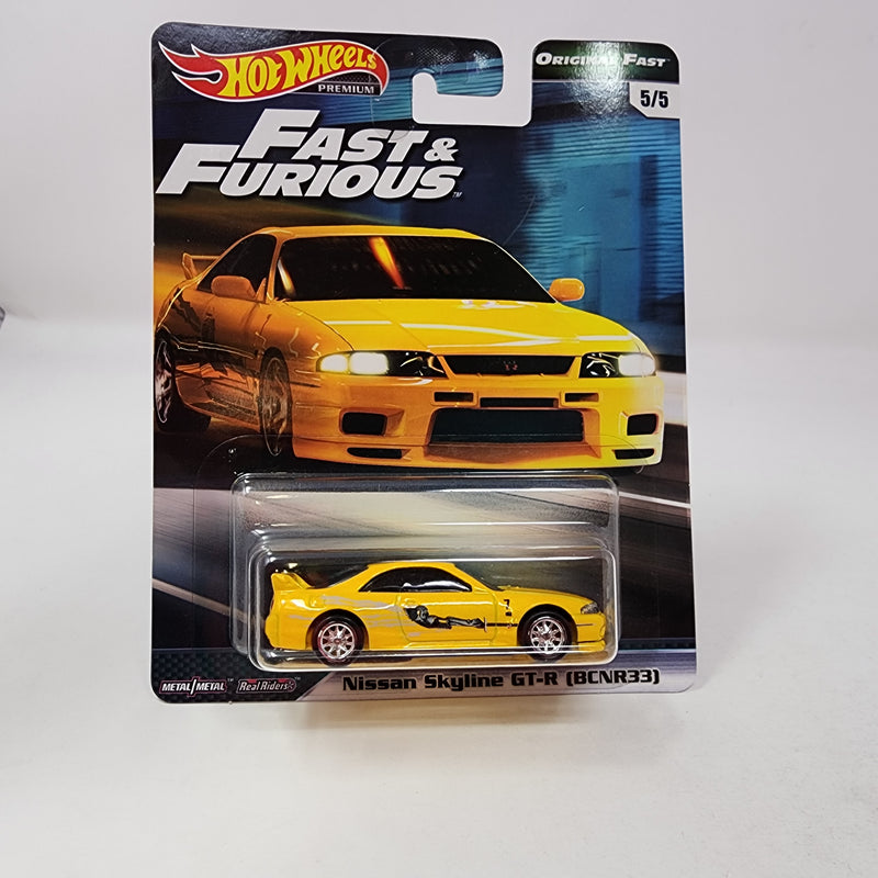 Nissan Skyline GT-R BCNR33 * Hot Wheels Fast & Furious * Original Fast