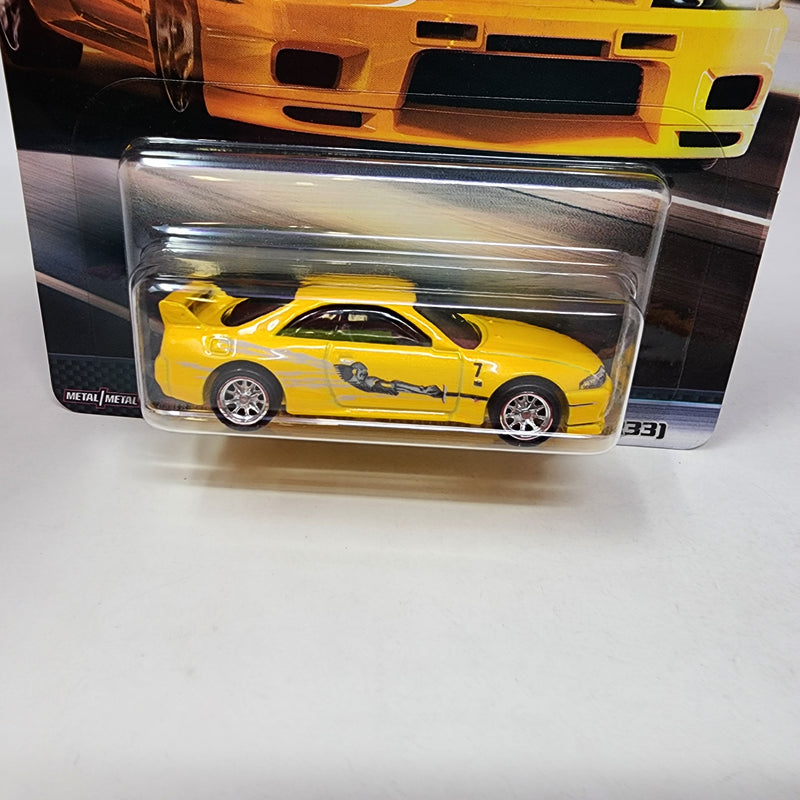 Nissan Skyline GT-R BCNR33 * Hot Wheels Fast & Furious * Original Fast