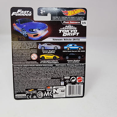 Nissan Silvia S15 Han's Tokyo Drift Car * Hot Wheels Fast & Furious * Fast Imports