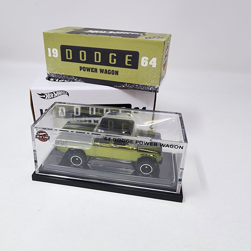 1964 Dodge Power Wagon * Hot Wheels RLC Redline Club