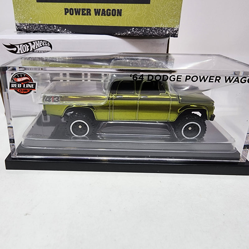 1964 Dodge Power Wagon * Hot Wheels RLC Redline Club