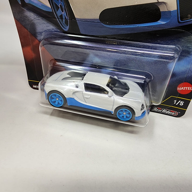 Bugatti Veyron * White/Blue * 2024 Hot Wheels HAMMER DROPS Car Culture