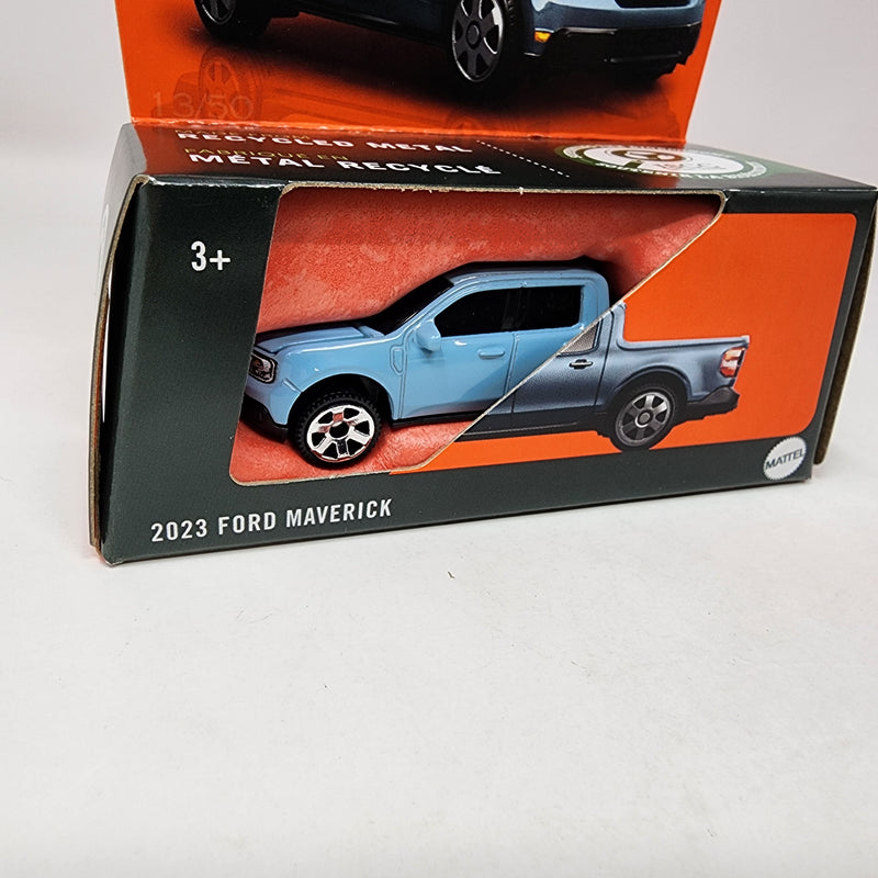 2023 Ford Maverick * Light Blue * 2025 Matchbox Moving Parts Case B