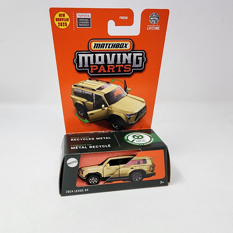 Lexus GX * Tan * 2025 Matchbox Moving Parts Case B