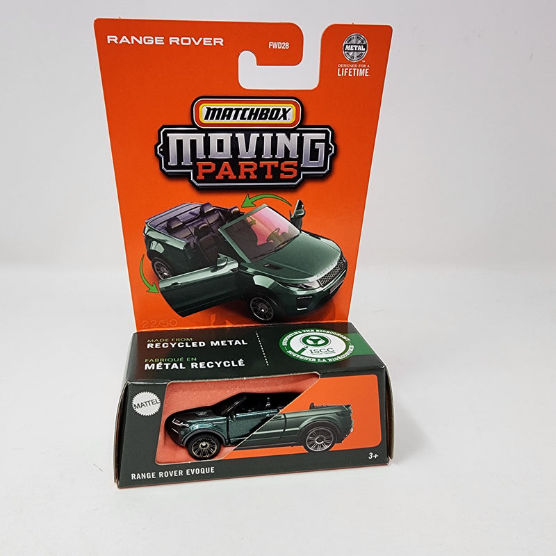 Range Rover Evoque * Green * 2025 Matchbox Moving Parts Case B