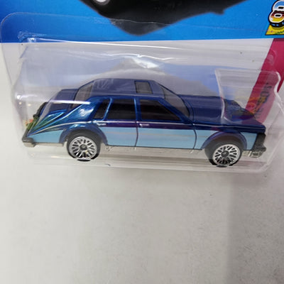 '82 Cadillac Seville #75 * Blue * 2023  Hot Wheels Basic