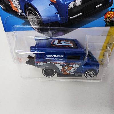 Mailed It #164 * Blue * 2024 Hot Wheels Basic w/ Factory Holo