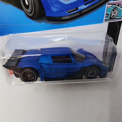 Mad Mike Drift Attack #59 * Blue * 2024 Hot Wheels Basic w/ Factory Holo