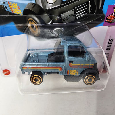 Mighty K #21 * Light Blue * 2024 Hot Wheels Basic w/ Factory Holo