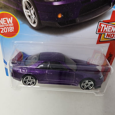 Nissan Skyline GT-R R33 #193 * Purple * 2018 Hot Wheels Basic