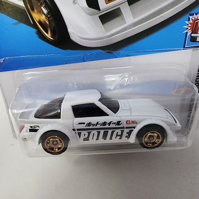 Mazda RX-7 #80 * White * 2024 Hot Wheels Basic w/ Factory Holo