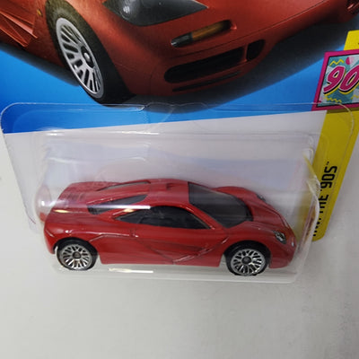 McLaren F1 #243 * RED * 2024 Hot Wheels Basic w/ Factory Holo