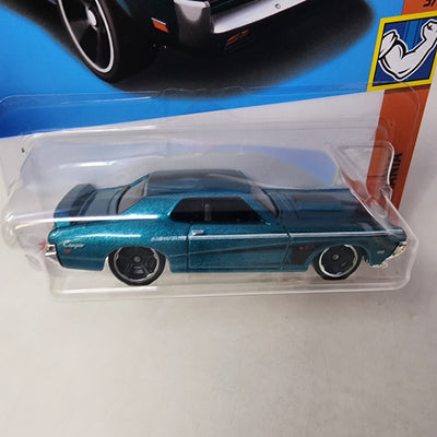 '69 Mercury Cougar Eliminator #171 * Teal * 2024 Hot Wheels Basic w/ Factory Holo