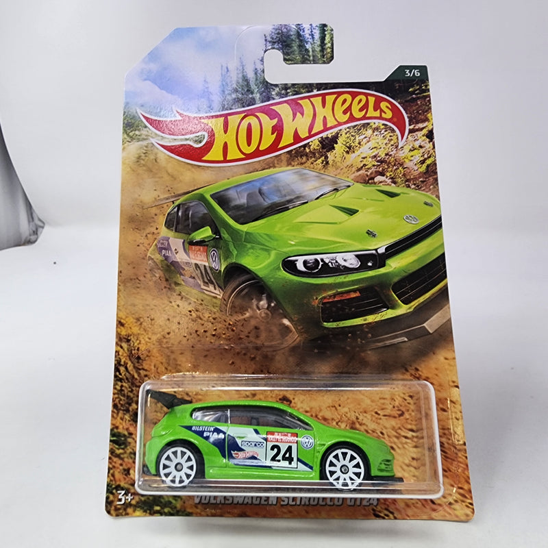 Volkswagen Scirocco GT24 * Green * Hot Wheels Road Rally Series