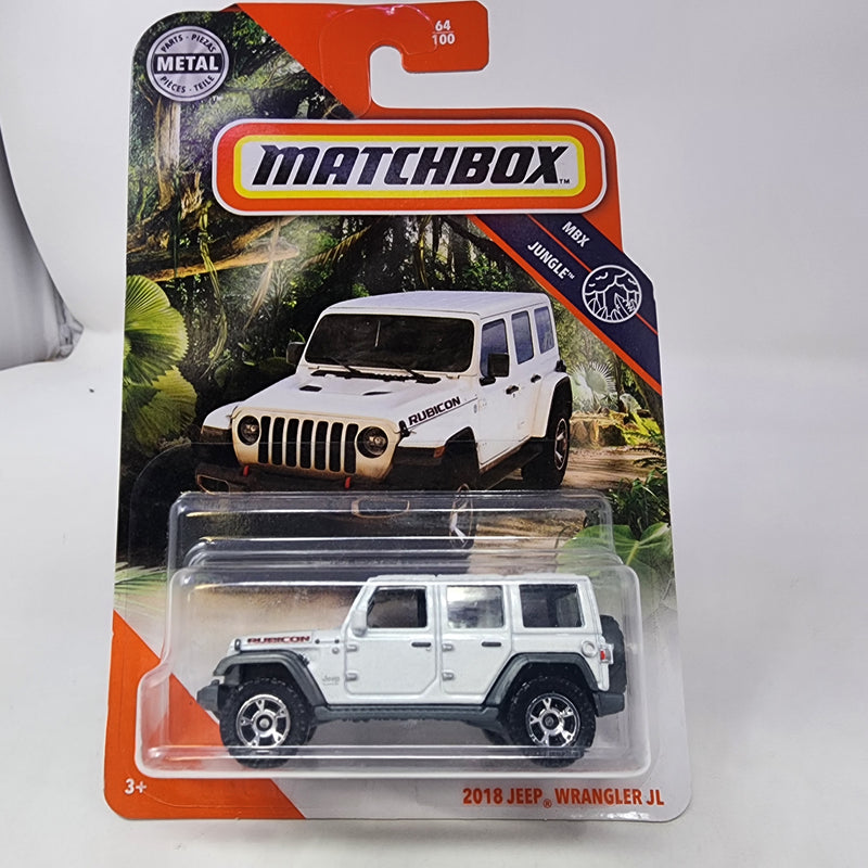 2018 Jeep Wrangler JL * White * Matchbox Basic