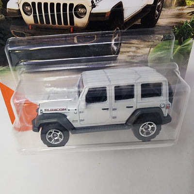 2018 Jeep Wrangler JL * White * Matchbox Basic