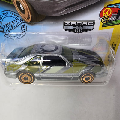 '92 Ford Mustang #90 * Zamac * 2020 Hot Wheels Basic