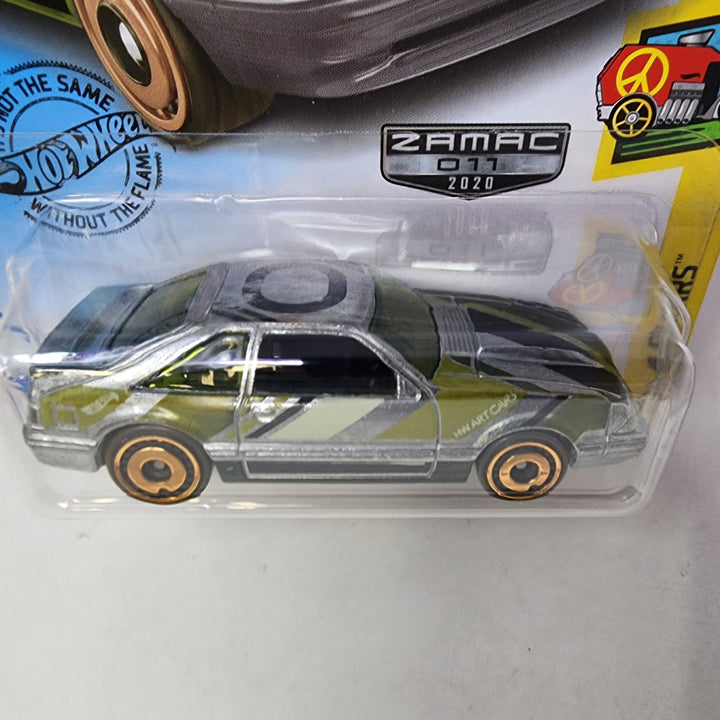 92 Ford Mustang #90 * Zamac * 2020 Hot Wheels Basic