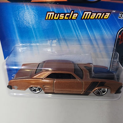1964 Buick Riviera #103 * Brown * Hot Wheels 2005