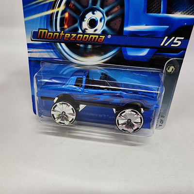 Montezooma #101 Monte Carlo * Blue * Hot Wheels 2006