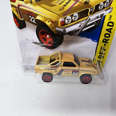 Subaru Brat #123 * Kmart Yellow * Hot Wheels 2015