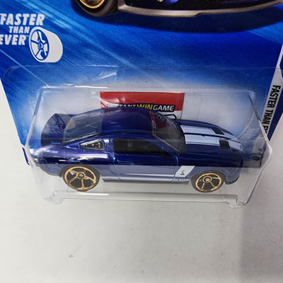 '07 Ford Shelby GT500 * Blue * Hot Wheels 2010