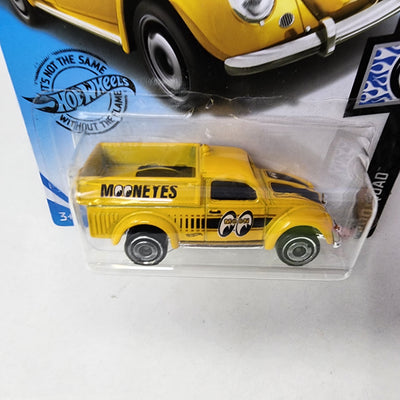 '49 Volkswagen Beetle Pickup #95 Mooneyes * Yellow * 2020 Hot Wheels