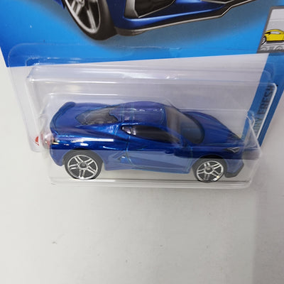 2020 Chevy Corvette #106 * Blue * 2022 Hot Wheels