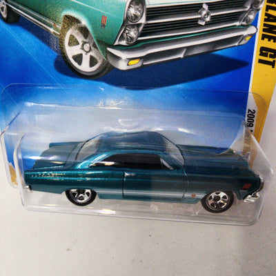 '66 Ford Fairlane GT #31 * Teal * Hot Wheels 2009