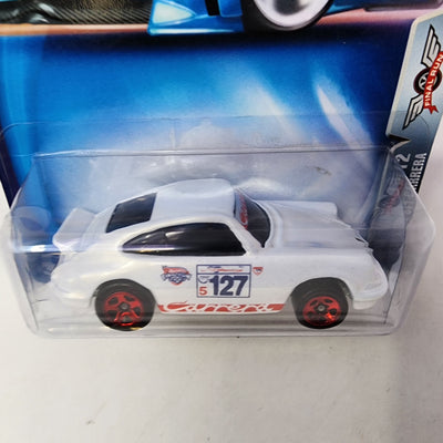 Porsche 911 Carrera #204 * White * Hot Wheels 2003