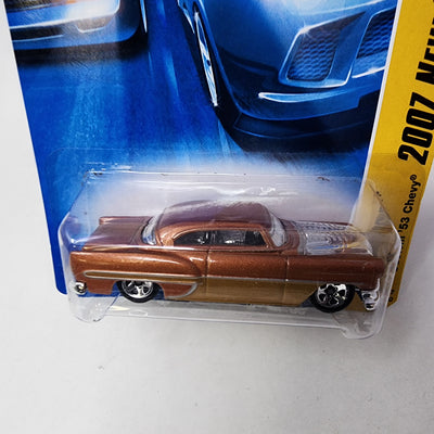 Custom '53 Chevy #34 * Brown Kmart Only * Hot Wheels 2007