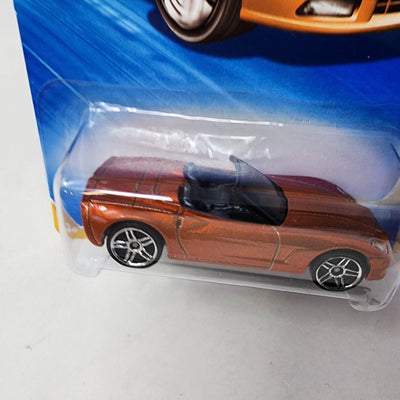 Corvette C6 #3 * Orange * Hot Wheels 2009