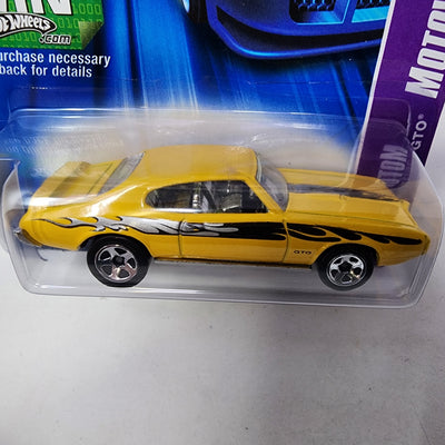 '69 Pontiac GTO #90 * Yellow * Hot Wheels 2007