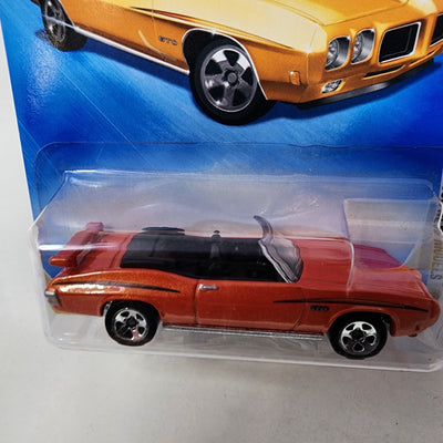 '70 Pontiac GTO #29 * Orange * Hot Wheels 2008