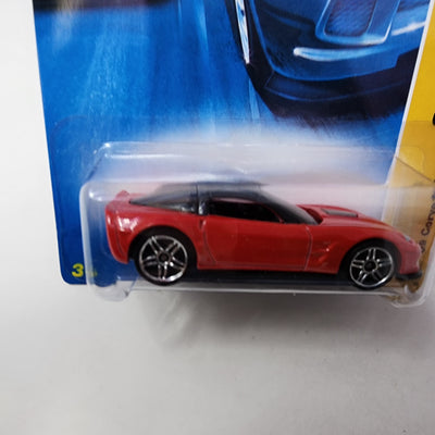 '09 Corvette ZR1 #9 * RED * Hot Wheels 2008