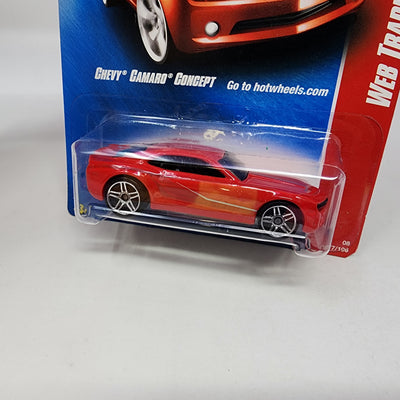 Chevy Camaro Concept #77 * Orange * Hot Wheels 2008